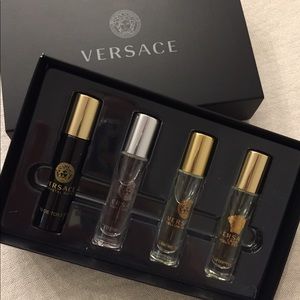 Versace fragrance set - 4 rollerballs